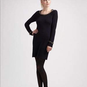 Milky Chain sweater dress.